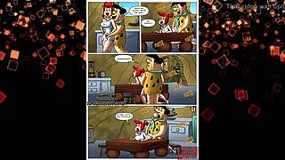 flinstones get busy in the kitchen 😎🍳 who knew