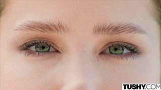 tushy tiny bendy blonde nikol murkovski 😍 shows cute ass anal to mouth cowgirl outdoor