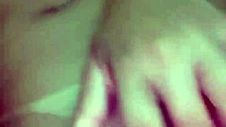 horny wife attacks dripping pussy with toys while hubby's away??