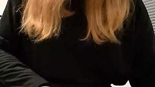 Transgirl pounds fleshlight nonstop in this full steamy video