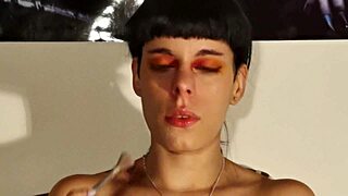 teen sneezes out huge snot for your fetish rush?