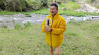 i fuck estate's biggest wet pussy whore outdoors