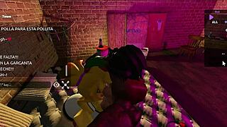 chiku ditches frenny's to whore out her big ass and tits for rough creampie service