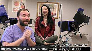 Zoe Lark's Shaved Pussy Blasted With Cum After Intense POV Blowjob