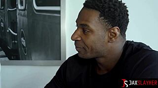 Stunning Bambi Silk Begs for Big Black Cock Pounding