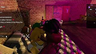 chiku ditches frenny's to whore out her big ass and tits for rough creampie service