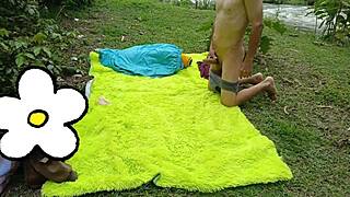 i fuck estate's biggest wet pussy whore outdoors