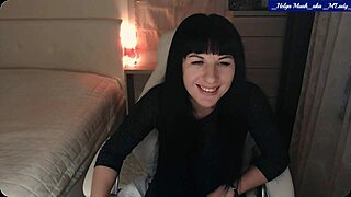 Helga's sexy ass wiggle clit rub striptease got me hard!