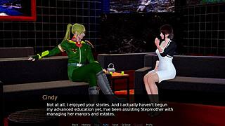 hey wanna play stepmom's maid again part 3 with redhead femdom pussy action