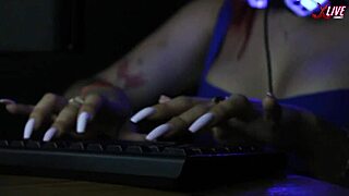 Our Community Manager Alice Relaxes Us with ASMR Keyboard Sounds from Her Beautiful Hands