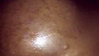 he slides bareback into that thick black shemale ass pounding deep and raw