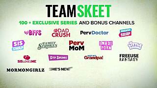 i share my freeuse stepmom jasmine wilde's huge tits with stepdaughter shay and boyfriend