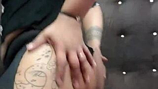 hey baby i'm masturbating for you cuz i'm your submissive slut whore... watch me finger my shaved pussy!