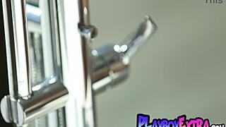 beautiful teen blonde sky wonderland strips lingerie revealing curves