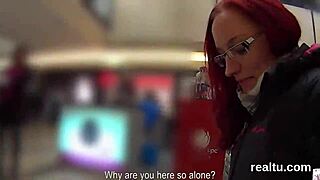 adorable czech mall tempt turns into wild pov ride 🔥
