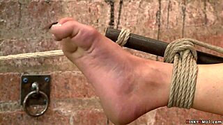 i'm tied up gagging on lesbian's fingers deep in my hogtied anal hole