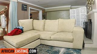 Ever seen a busty ebony teen slammed so hard at interracial casting?