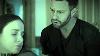 But I didn't think it would hurt so much during dad's rough fuck with petite teen