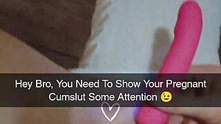 hey girl, neglected pregnant slut cheats hard and takes that creampie snap! 📱💦🤰