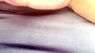 safada mary jhuana flashes big tits and pussy from car voyeur style