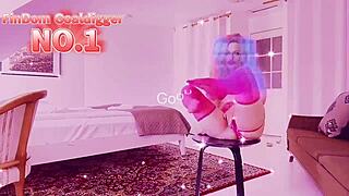 Gooning endlessly for my findom goaldigger doll mantra hits deep