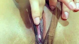 Stepdaughter caught rubbing her pussy hard until explosive orgasm shakes her!