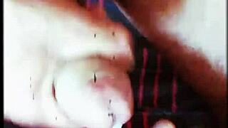 watch this mature milf gulp down every drop of hot sticky cumshot like a pro