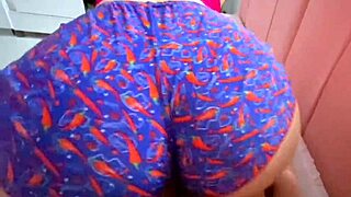 that huge-ass brazilian maid provokes me with her booty till i go crazy pov voyeur style