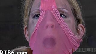 bound diaper slave endures brutal sadistic fucking torment