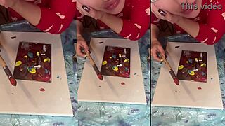 watch those big glasses fog up in misty asmr nail art