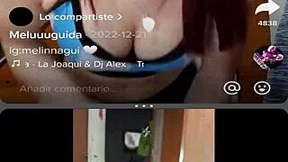 jerking off hard with sexy argentinian meluuuguida