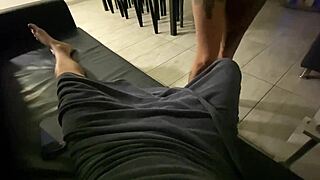 Petite redhead milf maid sucks big cock after photo request then anal doggystyle hardcore
