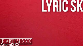 lyric sky's tight pussy grips artemixxx's bbc after wild house party shake