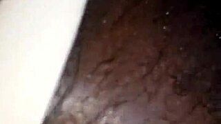 My Friend's Curvy Ebony Wife Spreads Wet Pussy
