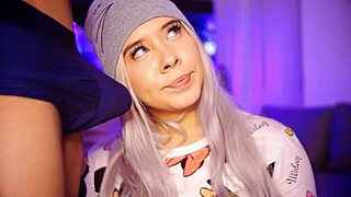 man this submissive latina babe can't sleep without cum on her tongue, always craving more cock sucking