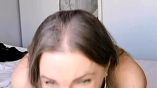 She's in TIGHTS with NO PANTIES flashing big natural tits at the fetish party orgy!