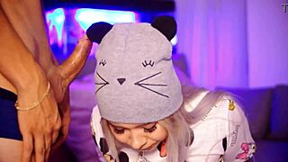 man this submissive latina babe can't sleep without cum on her tongue, always craving more cock sucking