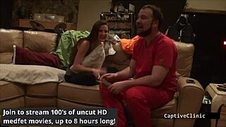 to SERVE & DISRESPECT nurse donna leigh spreads her shaved redhead pussy for patient humiliation