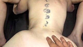 Me And Friend Catch Gay Roommate In Bed And Make Him Fuck Our Tight Pussies