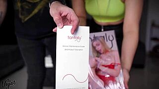 we tried a wild threesome with the tantaly fuck doll bent over for creampie review