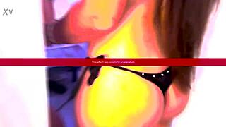 Wow stranger yanks buttplug swaps in cock anal deep!