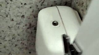 Stroke that small cock hard in this public bathroom now?