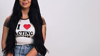 Aussie teen Holly Day relaxes intensely after her casting interview chat