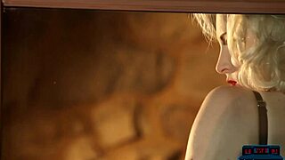 heart racing over sexy milf carissa white's shaved pussy posing hot in lingerie and heels