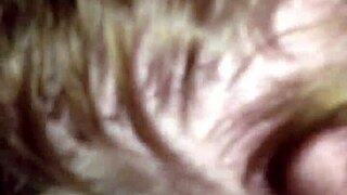 Sucking hard cock deep down my throat gagging choking nonstop
