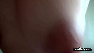 Czech teen begs for mall POV pounding