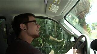 Brunette Teen 18+ Sucks Monster Cock Then Gets Fucked Hard!