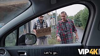 she cheats like a pro sucking massive cock outdoors in pigtails while her boyfriend waits clueless pov