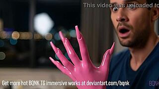 ever seen your husband turned bimbo wife in tight latex bondage?