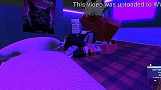 demon pounds shark girl in wild roblox quickie